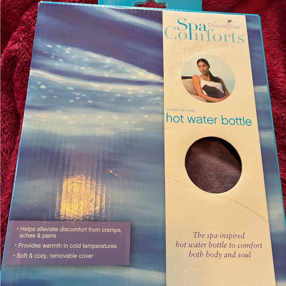 Spa Comforts Purple Hot Water  New in Box